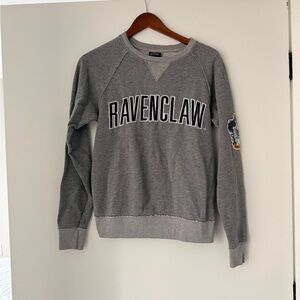 Warner Bros. Ravenclaw Gray Crewneck Sweater